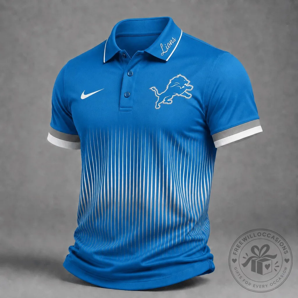 Detroit Lions National Football League Performance Polo Shirt Detroit Lions National Football League Performance Polo Shirt