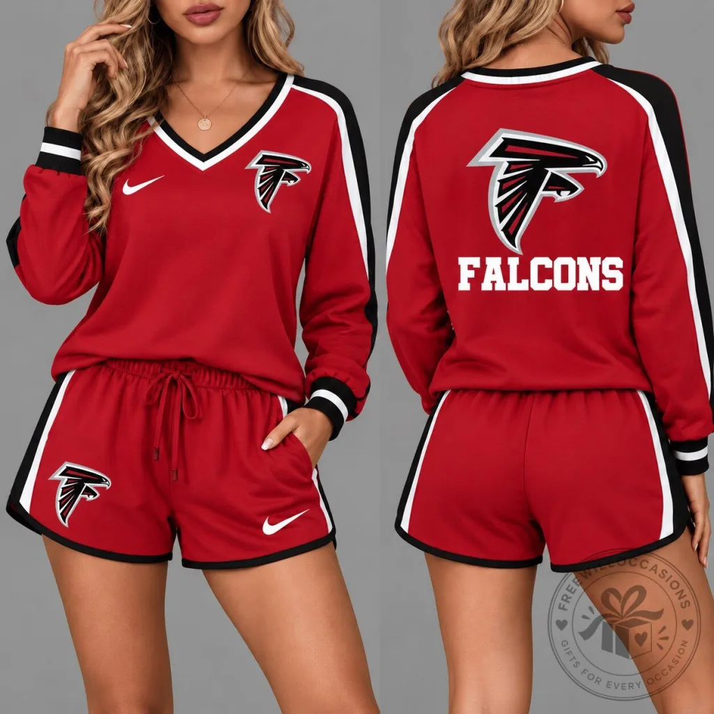 Atlanta Falcons National Football League Women's Pajamas Set Atlanta Falcons National Football League Women's Pajamas Set