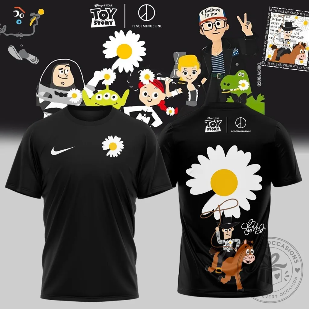 TOY STORY T-Shirt by PEACEMINUSONE featuring G-Dragon's design TOY STORY T-Shirt by PEACEMINUSONE featuring G-Dragon's design