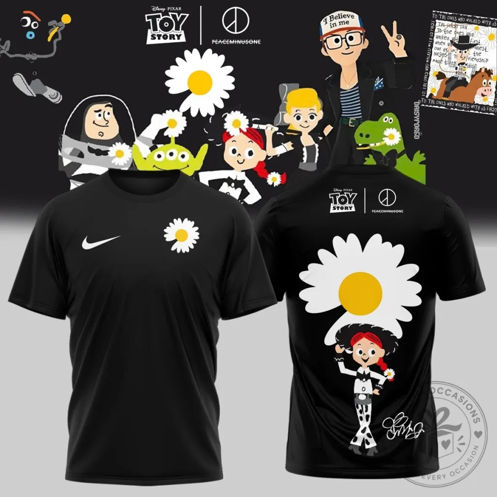TOY STORY x PEACEMINUSONE T-Shirt by G-Dragon TOY STORY x PEACEMINUSONE T-Shirt by G-Dragon