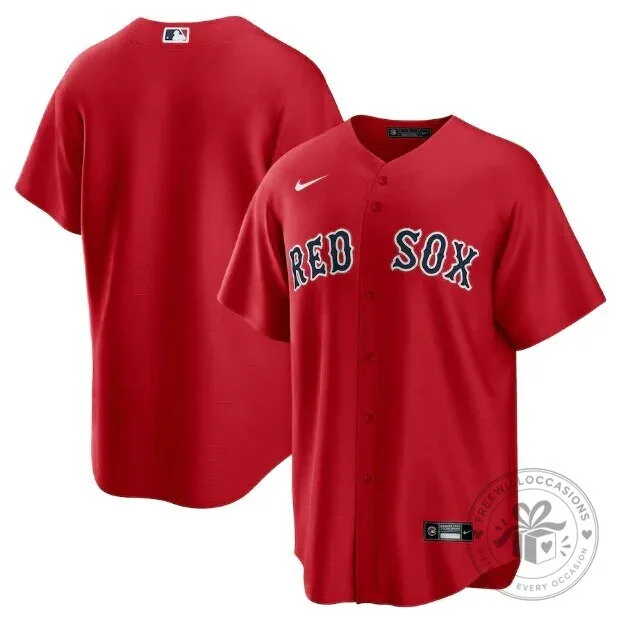 Boston Red Sox Official Major League Baseball Red Jersey 2 Boston Red Sox Official Major League Baseball Red Jersey
