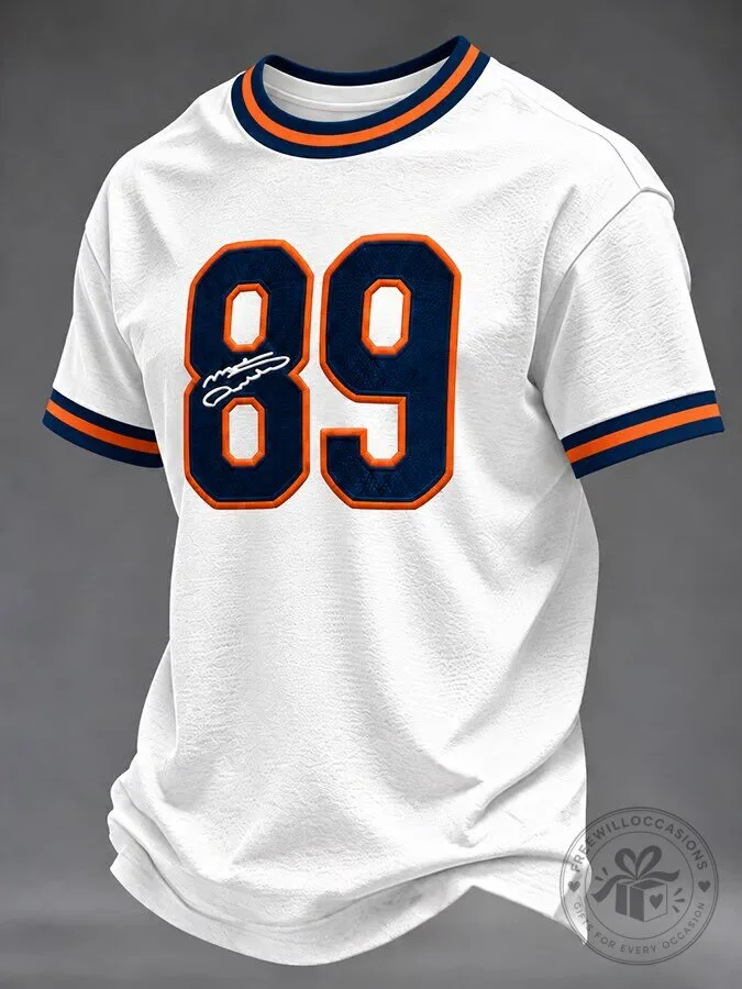 Denver Broncos 89 John Elway Football Jersey Short-Sleeve T-Shirt