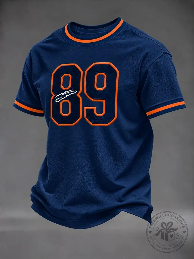 Denver Broncos 89 John Elway Football Jersey Short-Sleeve T-Shirt 7 Denver Broncos 89 John Elway Football Jersey Short-Sleeve T-Shirt