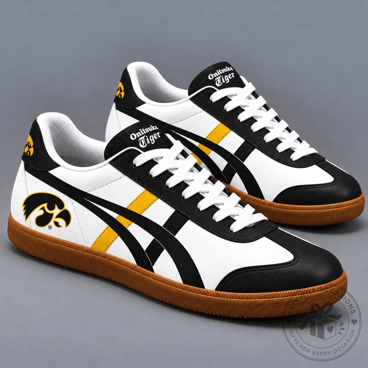 Iowa Hawkeyes NCAA Team Pride Onitsuka Tiger Sneakers Shoes