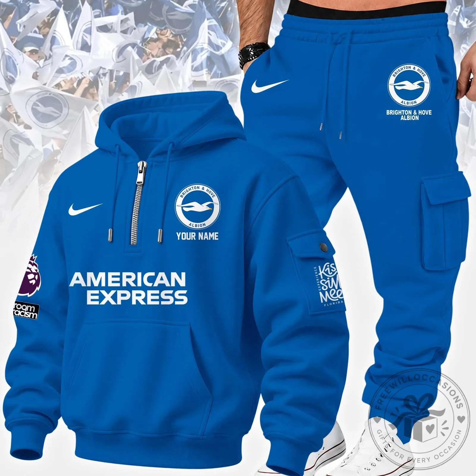 Brighton & Hove Albion American Express Football Club Hoodie