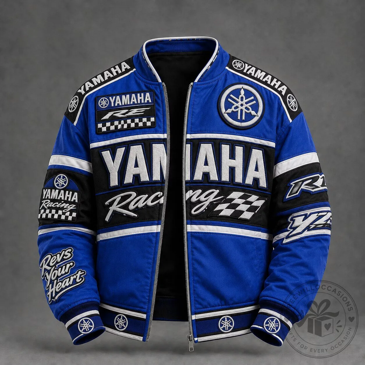 Vintage Yamaha Racing Motorcycle Bomber Jacket