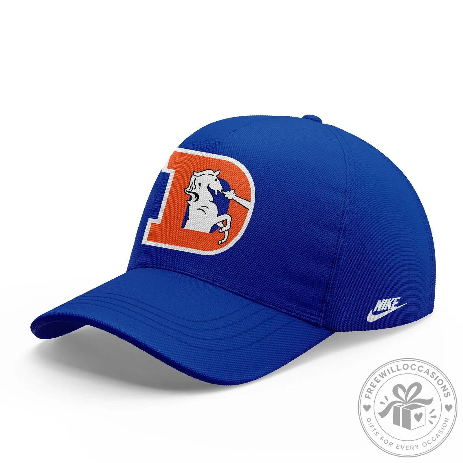 Denver Broncos Royal Blue Throwback Football Team Hoodie 13 Denver Broncos Royal Blue Throwback Football Team Hoodie