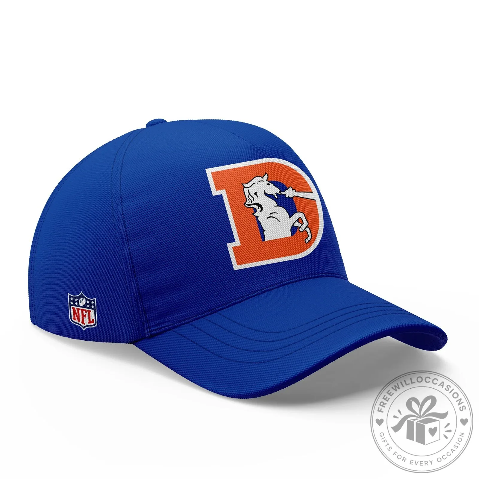 Denver Broncos Royal Blue Throwback Football Team Hoodie 14 Denver Broncos Royal Blue Throwback Football Team Hoodie