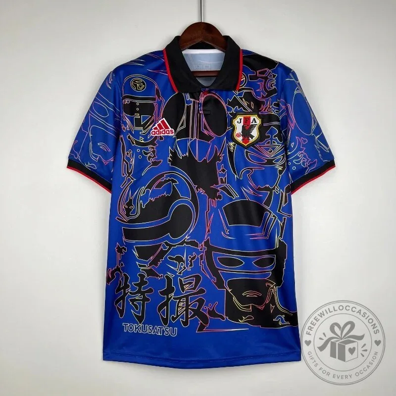 Japan National Football Team Tokusatsu Special Edition Soccer Jersey