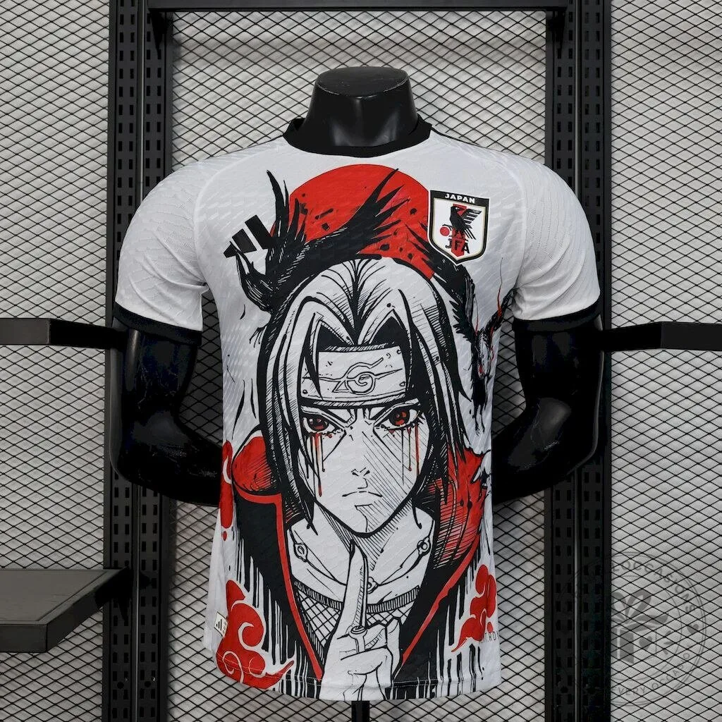 Naruto Itachi Uchiha Japan Anime Football Soccer Jersey