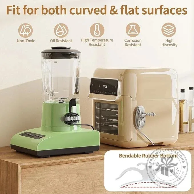 Appliance Cord Organizer Clear Self-Adhesive Cable Management Holder 16 Appliance Cord Organizer Clear Self-Adhesive Cable Management Holder