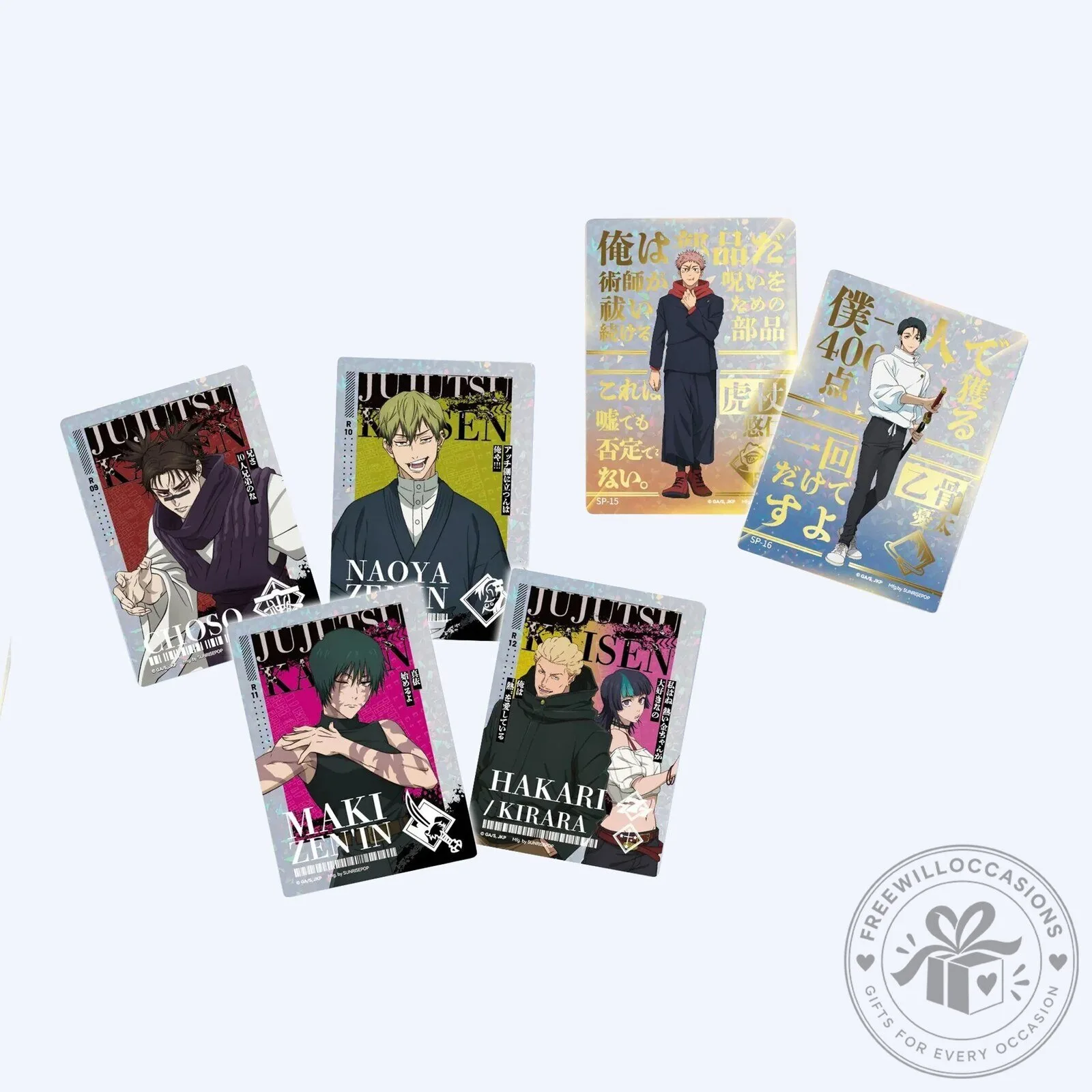 Jujutsu Kaisen Anime Character Trading Card Blind Box