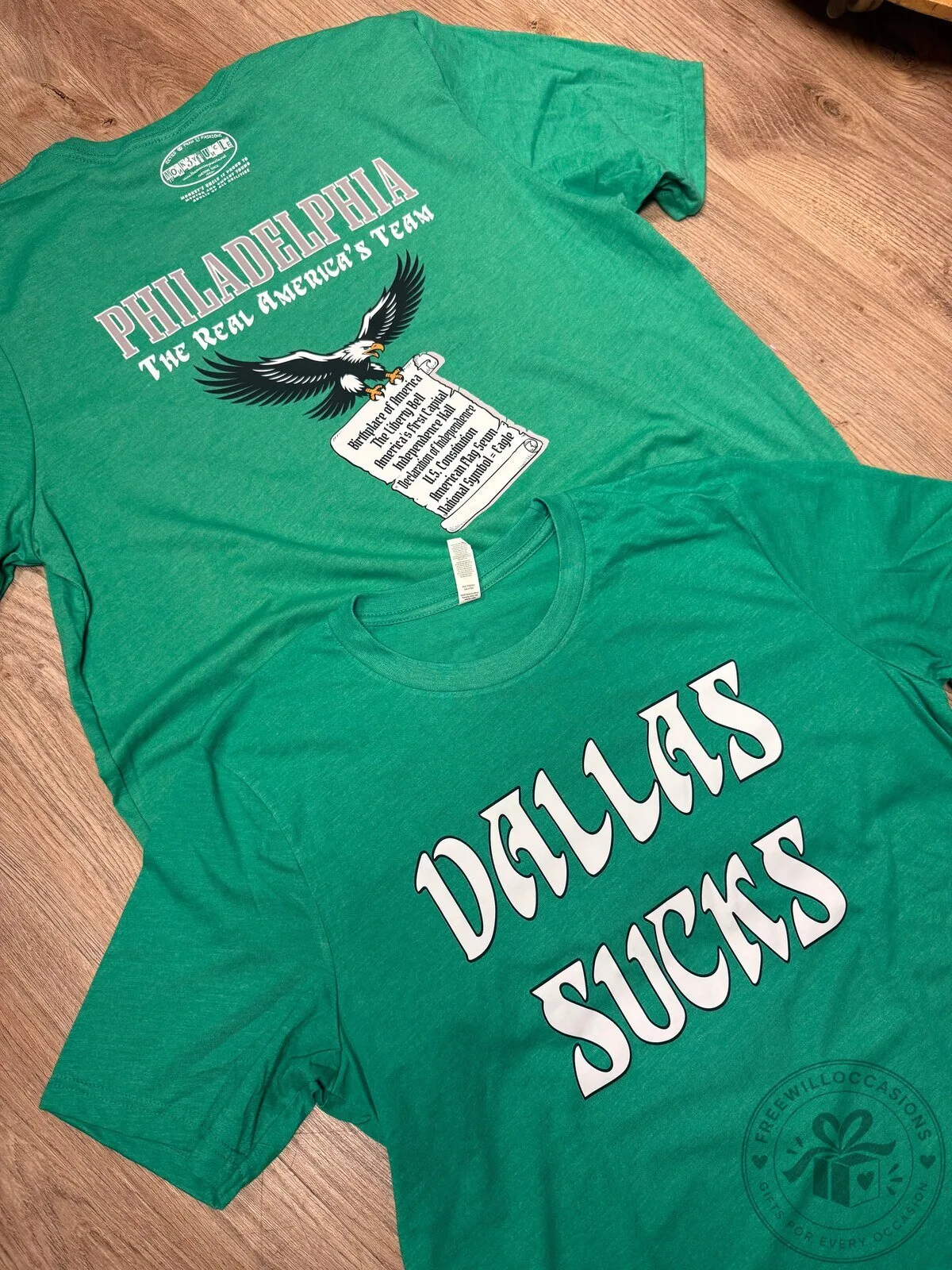Philly Dallas Sucks Philadelphia The Real America’s Team T-Shirt