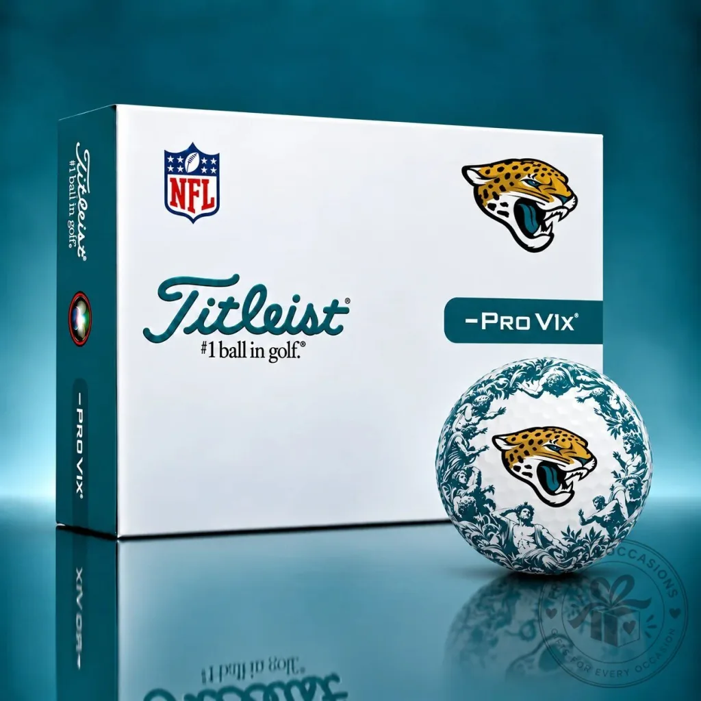 Jacksonville Jaguars NFL Titleist Pro V1 Golf Ball Set Jacksonville Jaguars NFL Titleist Pro V1 Golf Ball Set