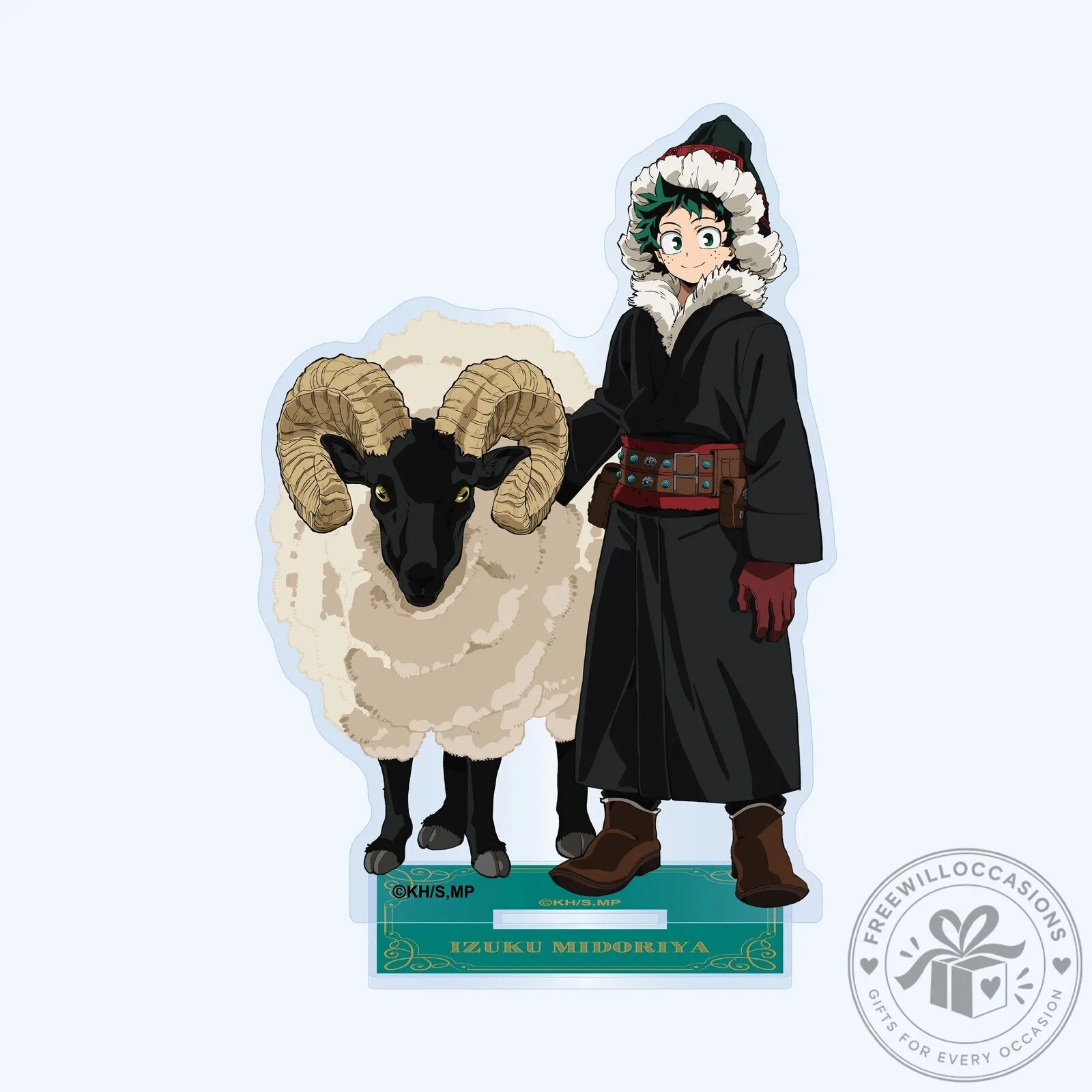 My Hero Academia Izuku Midoriya Winter Costume Anime Acrylic Standee